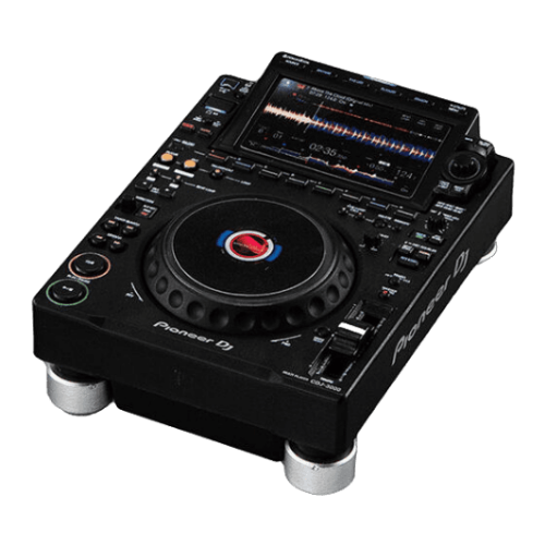 Japan Bandai Gashapon Pioneer DJ Equipment miniature collection figure of the CDJ-3000 Professional DJ Multi Player, showcasing intricate details and design for DJ gear collectors.