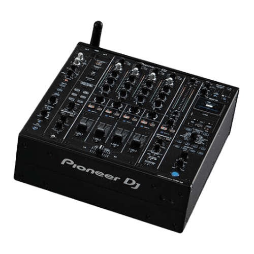Japan Bandai Gashapon Pioneer DJ Equipment miniature collection figure of the DJM-A9 4-channel professional DJ mixer, featuring intricate details and a realistic design for DJ equipment enthusiasts and collectors.