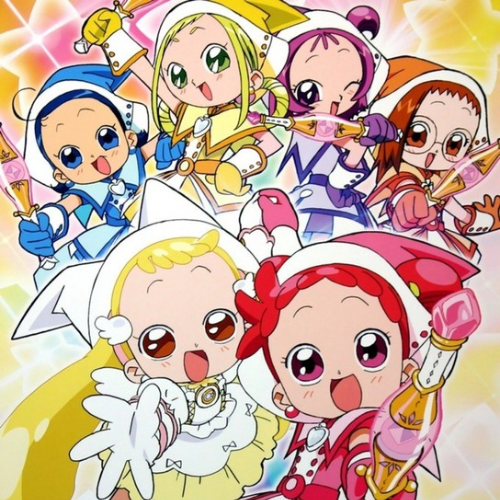 Ojamajo Doremi gashapon figure featuring iconic Japan heroines, imported from Japan, perfect for anime and capsule toy enthusiasts.